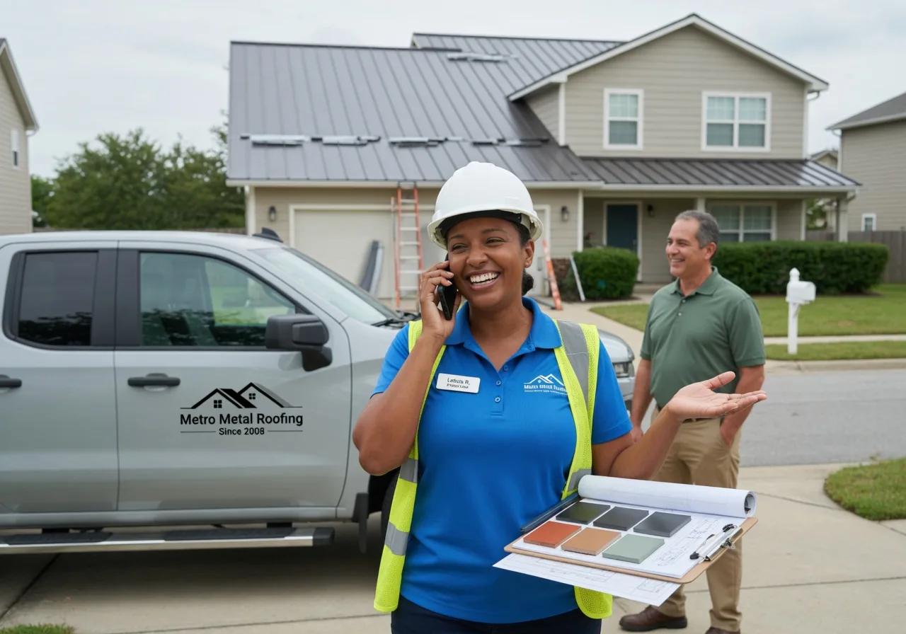 Storm Damage Metal Roof Repair in East Brady, PA